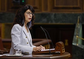 Ana Redondo, ministra de Igualdad, en el Congreso