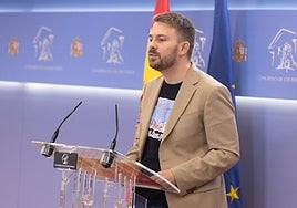 El diputado de Sumar Alberto Ibáñez.