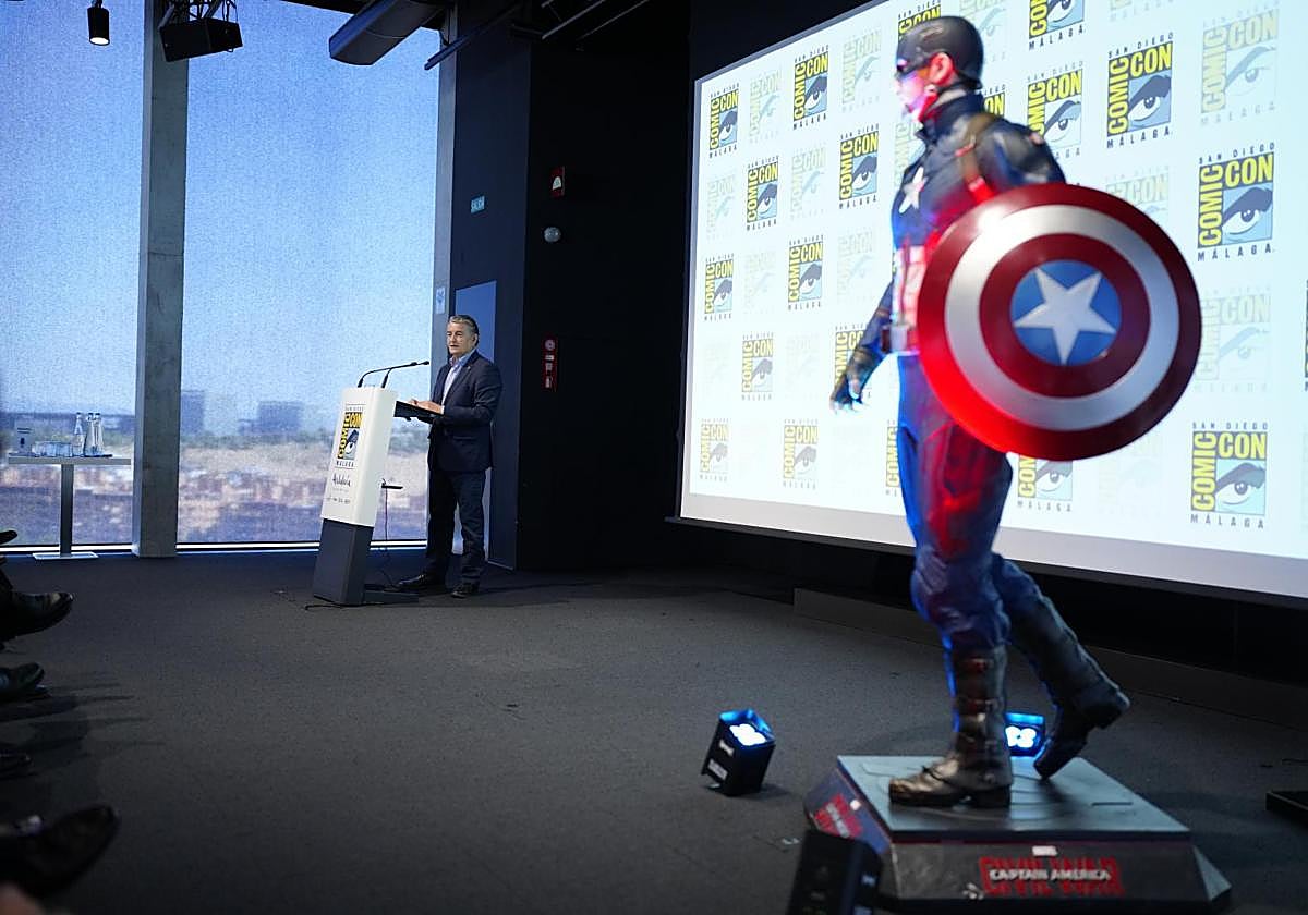 Presentación de la Comic-Con en Málaga.