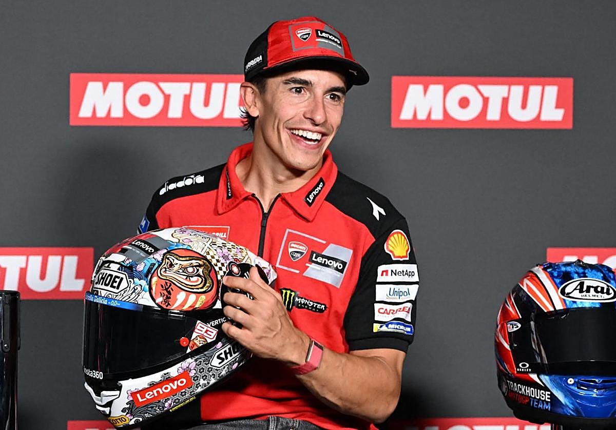 Marc Márquez, ante la primera opción de recuperar la corona
