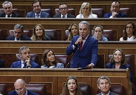 El vicesecretario de Coordinación Autonómica y Local del PP, Elías Bendodo.