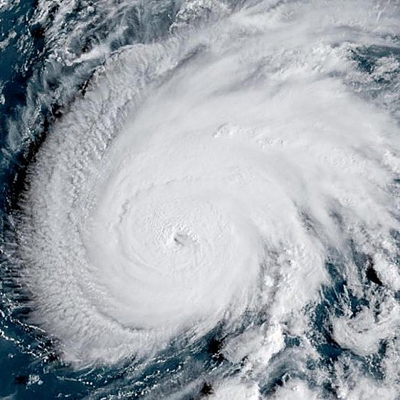 Así tocará tierra en la Península el huracán 'Gabrielle'