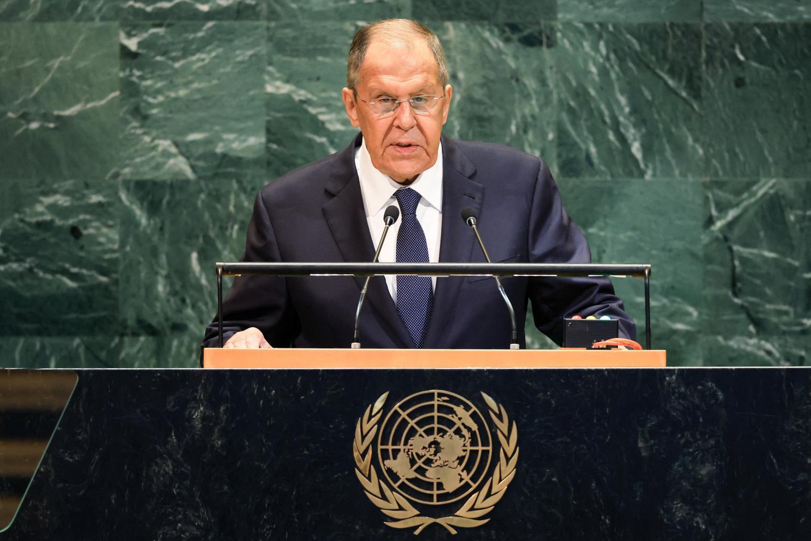 Lavrov en la ONU: «Cualquier agresión a Rusia recibirá una respuesta que no deje duda alguna»