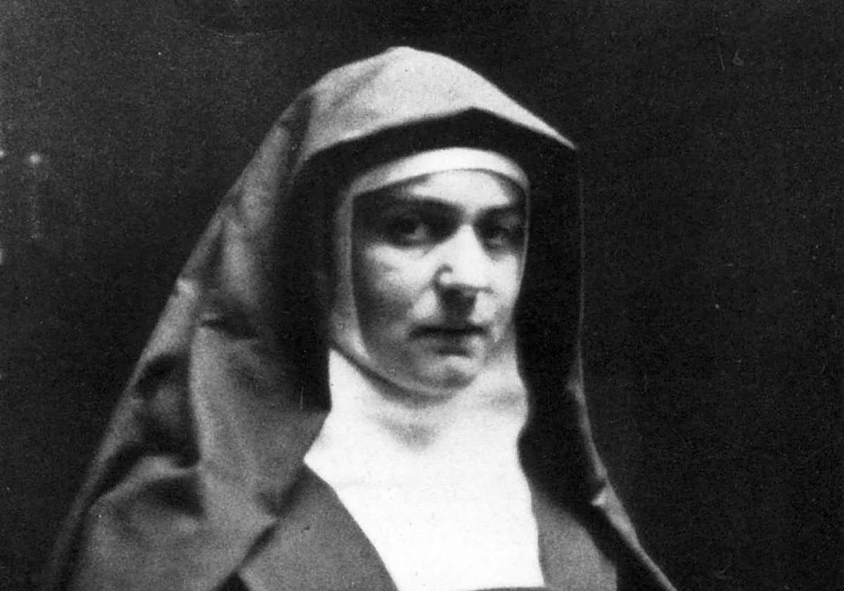 La santa Edith Stein.