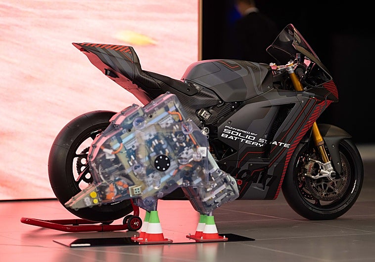 La investigación eléctrica de Ducati continúa con el prototipo V21L y ...