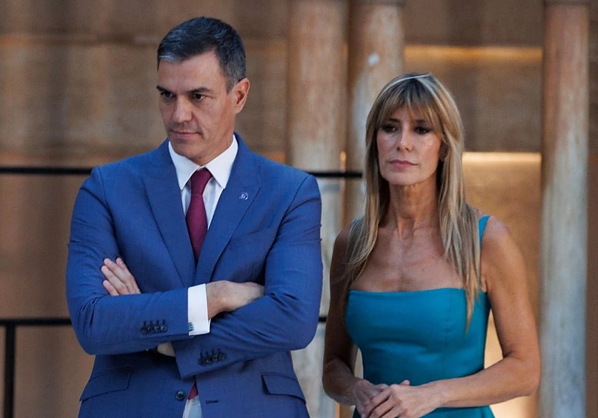 Pedro Sánchez y Begoña Gómez