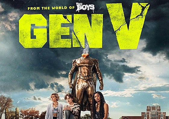 Cartel promocional de la serie 'Gen V'.