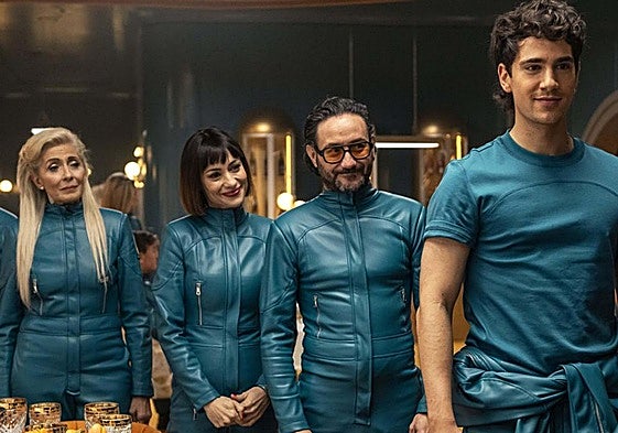 Los protagonistas de 'El refugio atómico'.