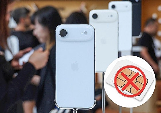 Imagen del iPhone Air.