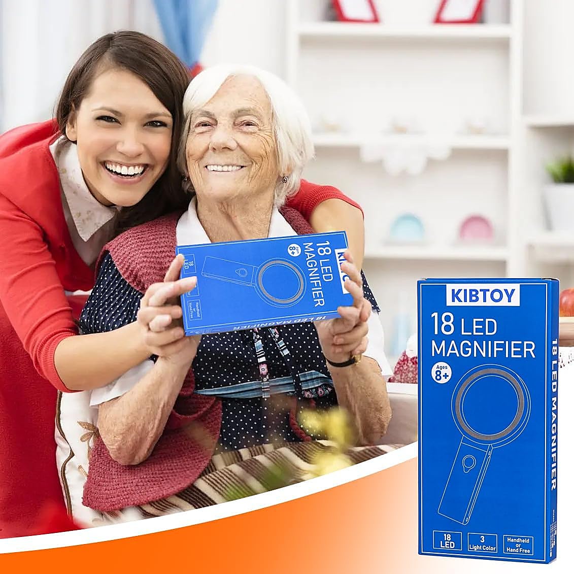 Esta lupa con luz es el regalo perfecto para que los mayores puedan leer con precisión y comodidad