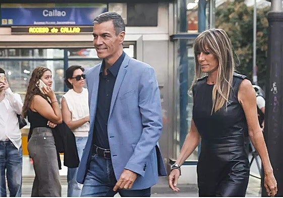 Pedro Sánchez y Begoña Gómez