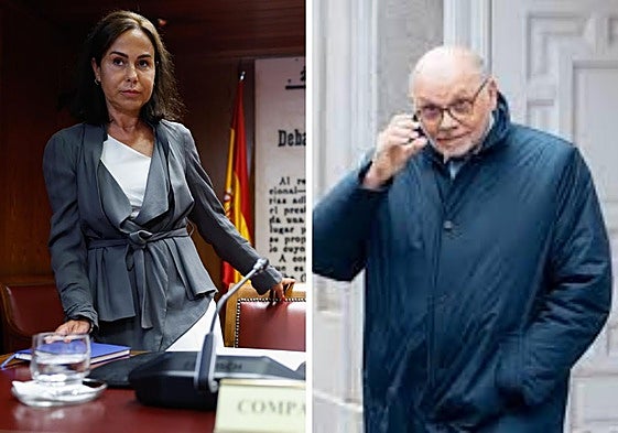 Isabel Pardo de Vera, expresidenta de ADIF, y Javier Herrero, exdirector general de Carreteras