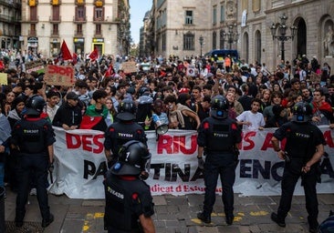 Miles de personas se manifiestan en contra de Israel y la interceptación de la Flotilla por toda España