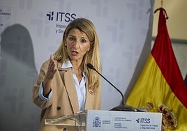La vicepresidenta segunda y ministra de Trabajo, Yolanda Díaz.