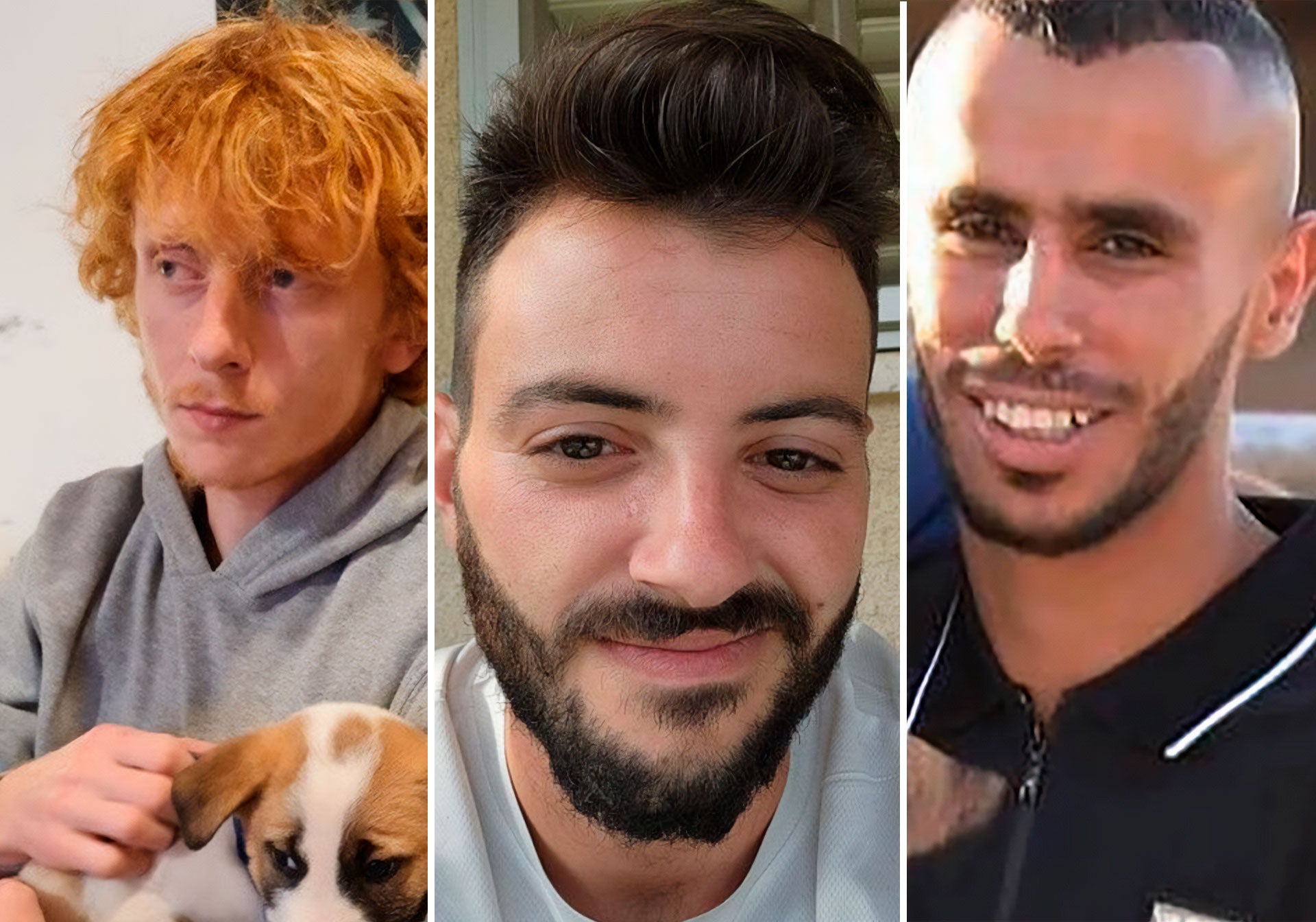 Yotam Haim, Alom Shamriz y Samer Talalka, asesinados por error a manos del ejército israelí