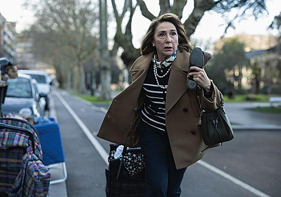 Gracia Olayo, en un fotograma de la serie.