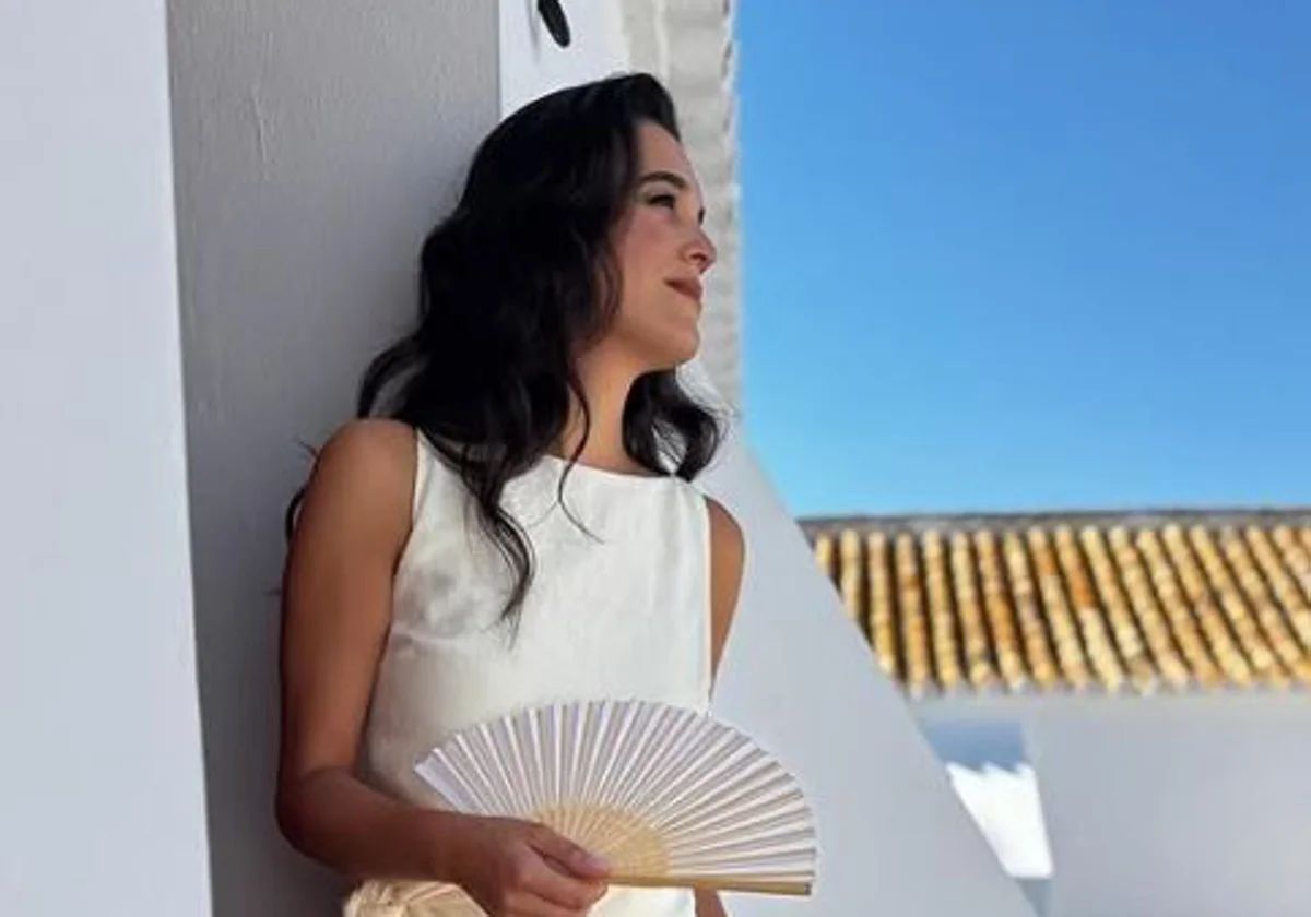 Imagen de Bárbara Mirjan tomada en la preboda.