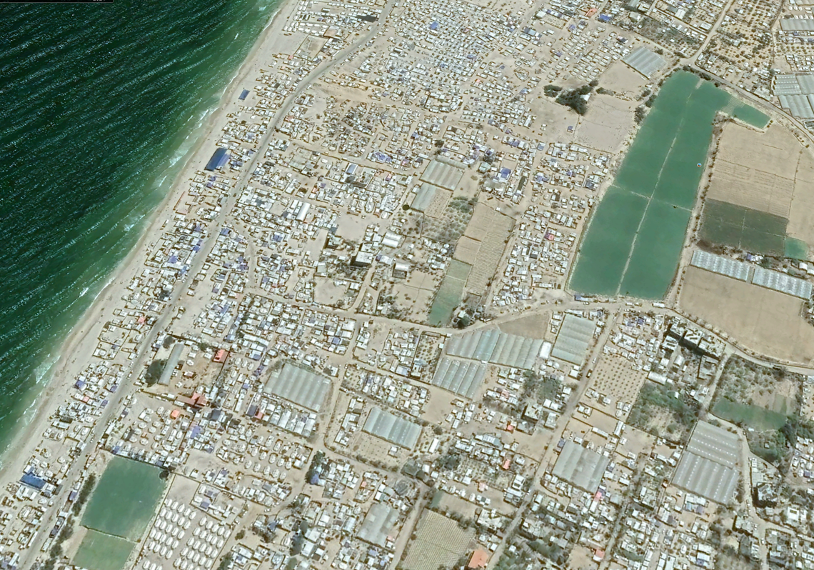 Imagen después - Las imágenes que revelan cómo Israel ha convertido Gaza en un desierto