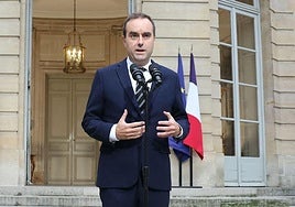 Lecornu anunció el domingo la composición de su gabinete.