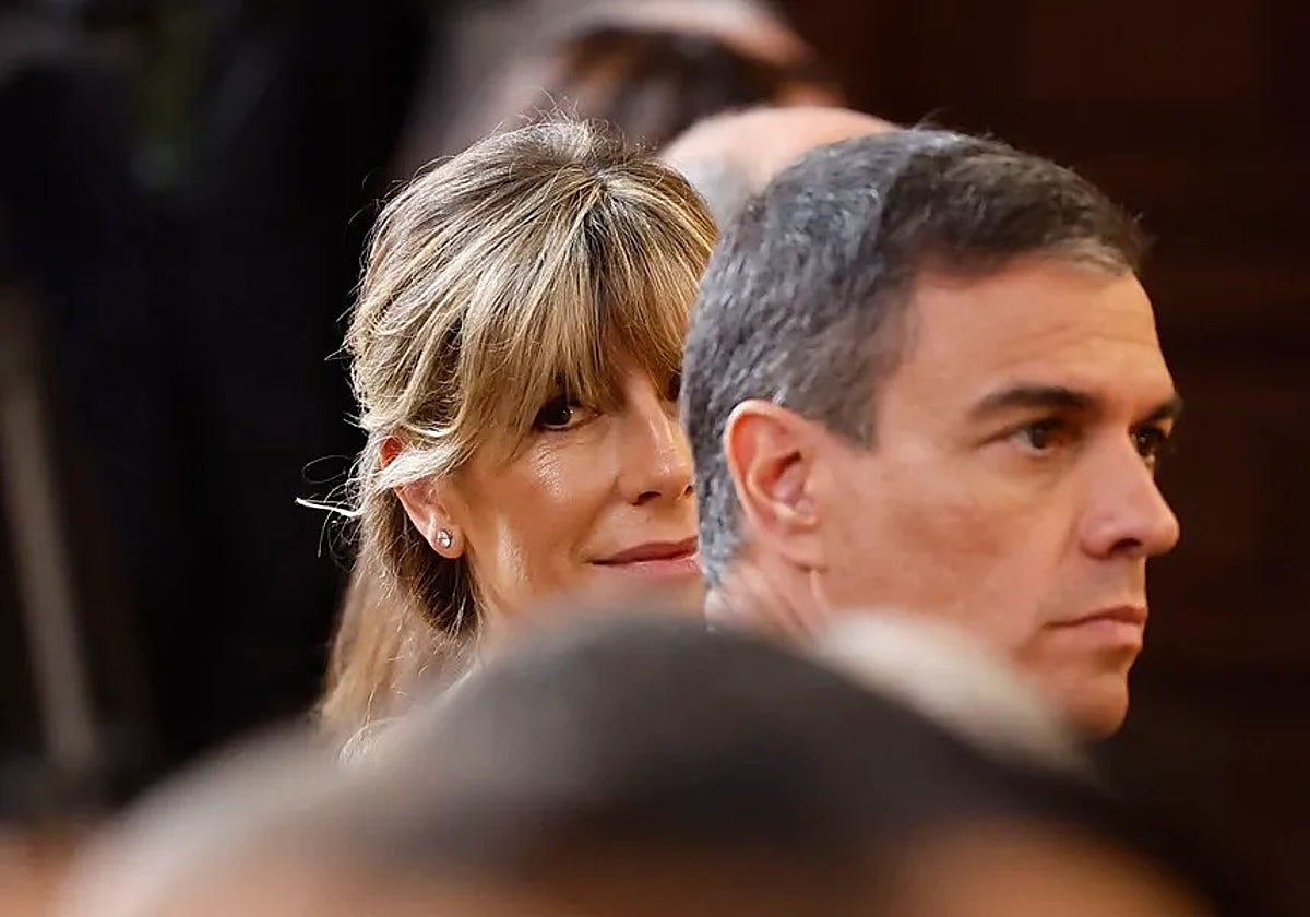 Begoña Gómez y Pedro Sánchez