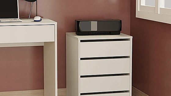 Todo en orden con estas cajoneras para despacho y dormitorio