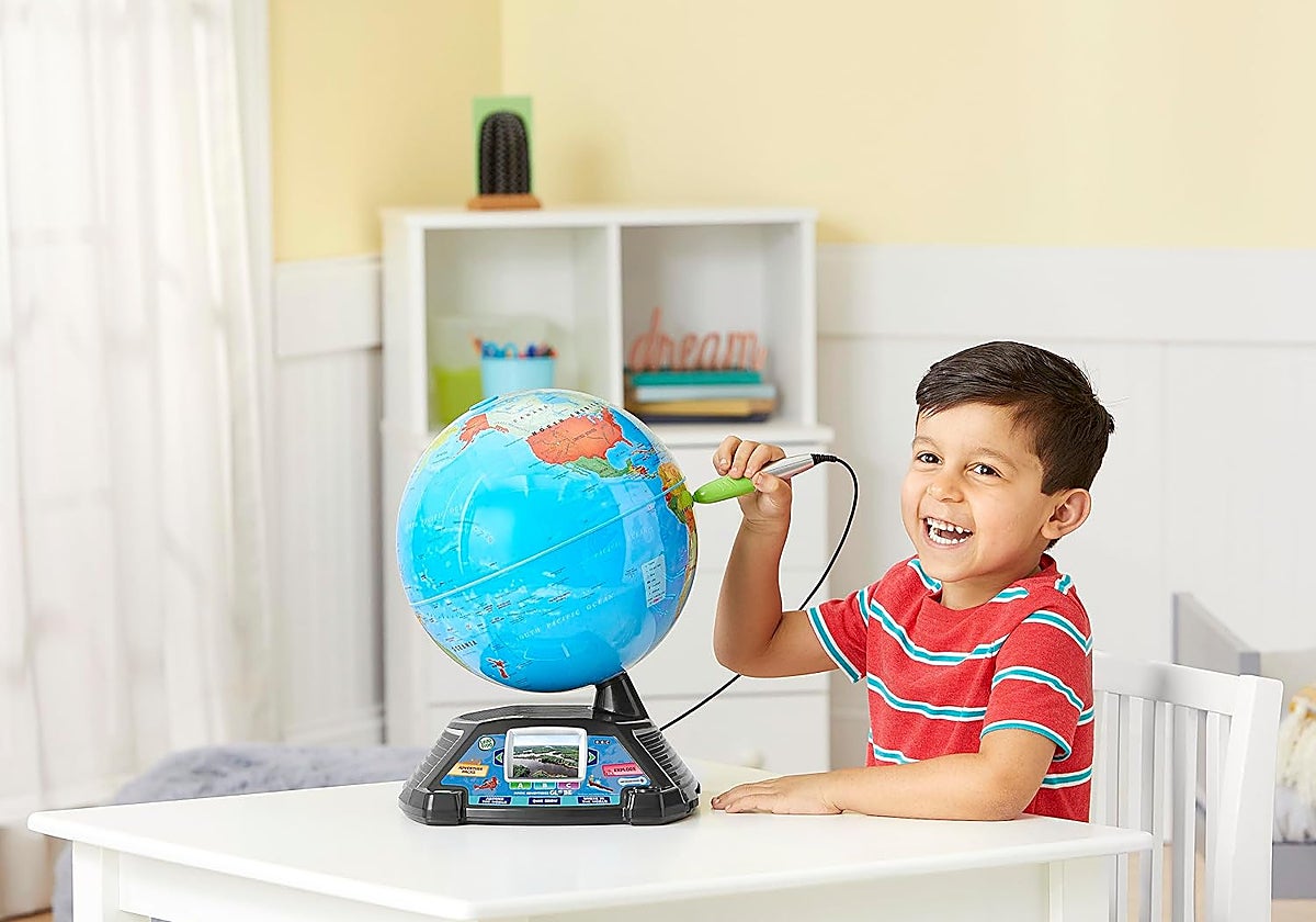 Con este globo terráqueo interactivo los peques descubrirán países, idiomas y mucho más