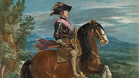 El retrato ecuestre de Felipe IV recupera su esplendor original en el Museo del Prado