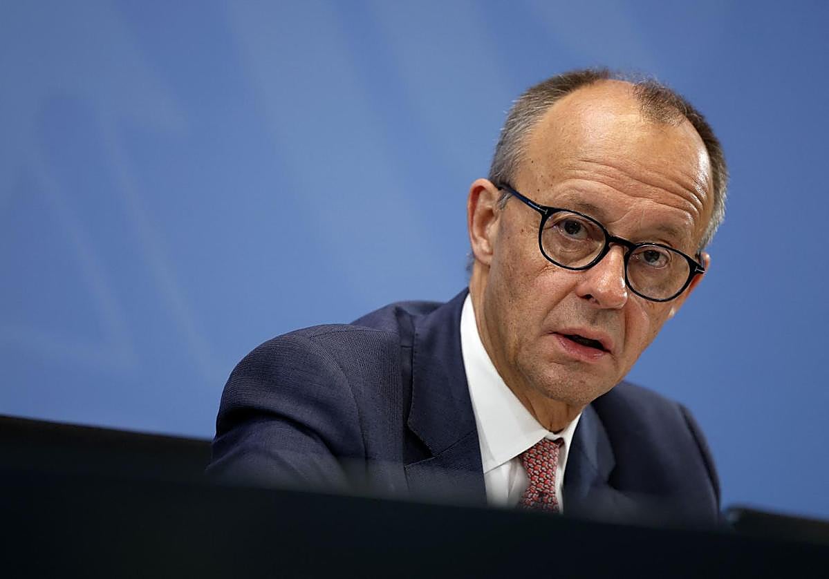 El canciller federal alemán, Friedrich Merz.