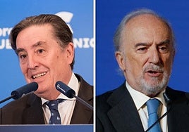 Luis García Montero y Santiago Muñoz Machado.
