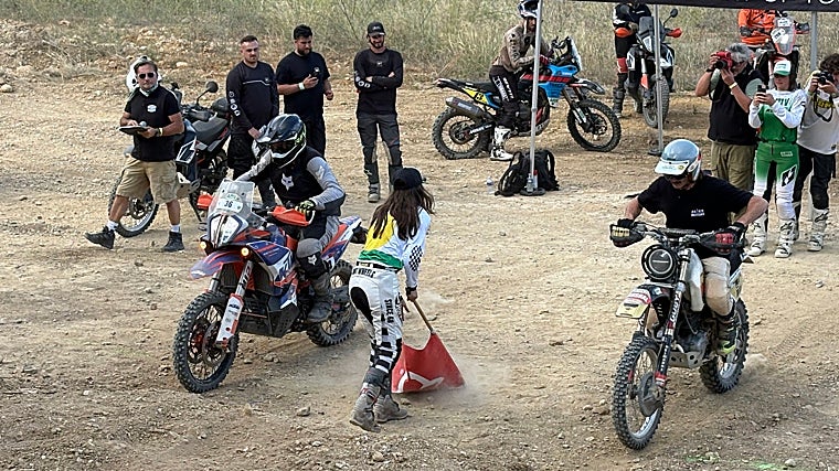 Salida de la prueba Climb Duel