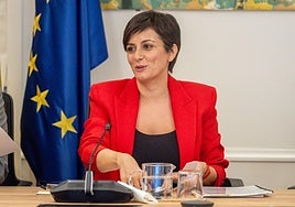 La ministra Isabel Rodríguez, presentando esta semana el Plan Estatal de Vivienda 2026-2030.