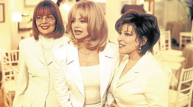Diane Keaton, Goldie Hawn y Bette Midler en 'El club de las divorciadas' (1966),