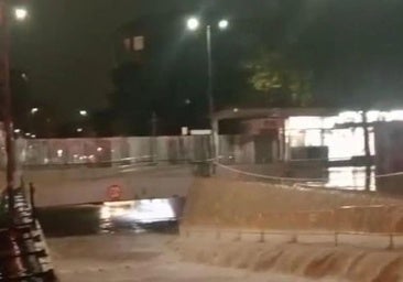 La dana Alice vuelve a golpear con fuerza Valencia: calles inundadas y vecinos en alerta