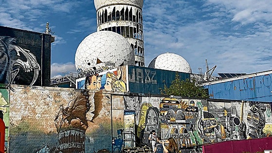 Una escombrera con mucho arte en Berlín