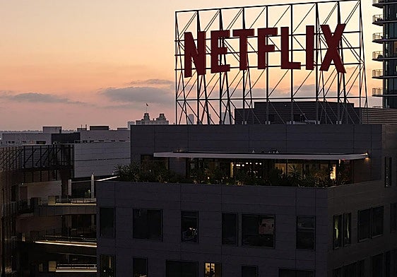 Cartel promocional de Netflix.