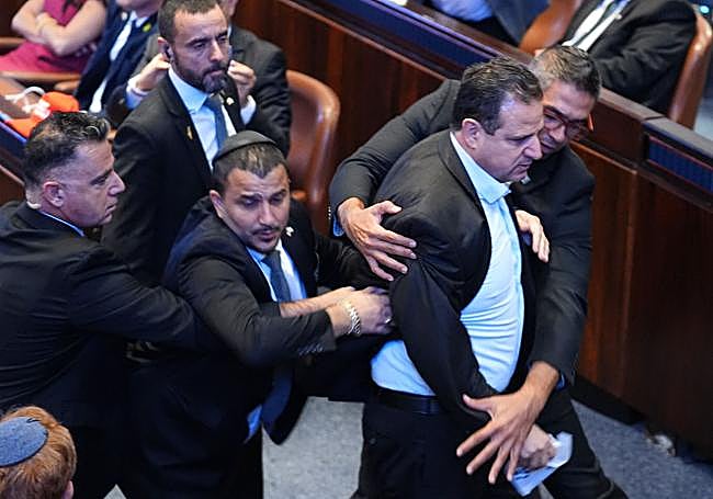 Ofer Cassif, el otro parlamentario expulsado.