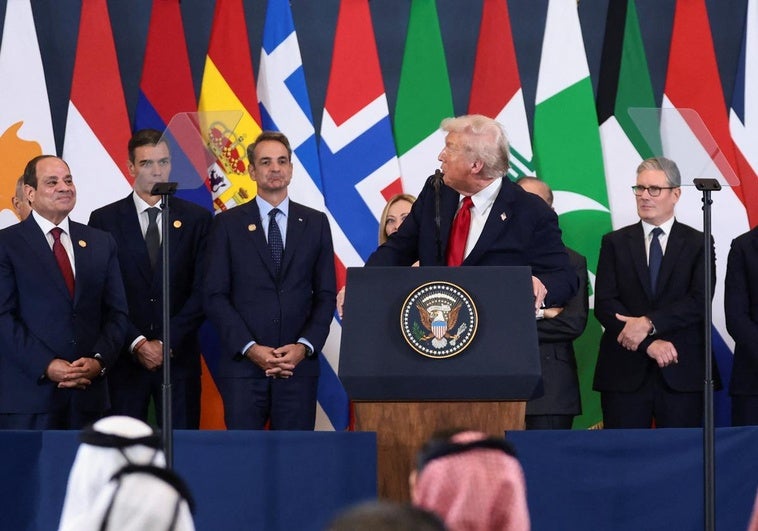 Trump a Sánchez: «¿Estáis trabajando en lo del PIB? Ya llegaremos a eso. Pero fantástico trabajo el que estáis haciendo»