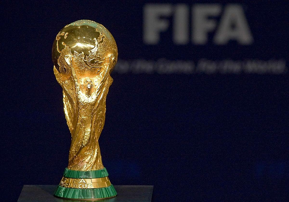 Trophy awarded to the World Cup winner.