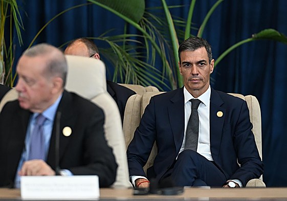 El presidente del Gobierno, Pedro Sánchez