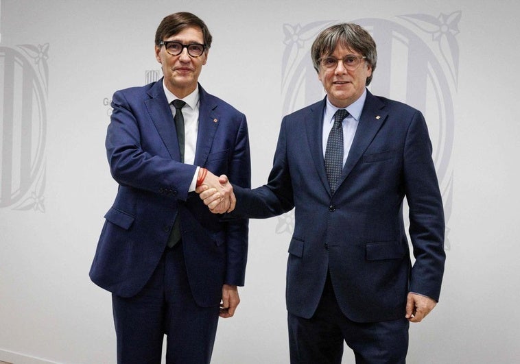 Junts ataca a Illa y le busca su versión catalana del 'Ventorro' en el 12-O