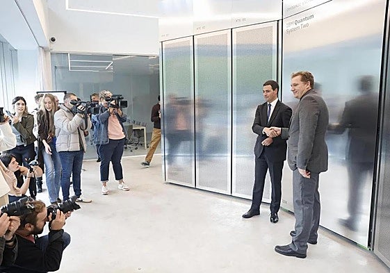 Inauguración del superordenador cuántico de IBM en San Sebastián