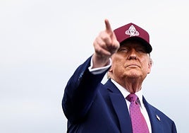 Donald Trump, presidente de Estados Unidos.