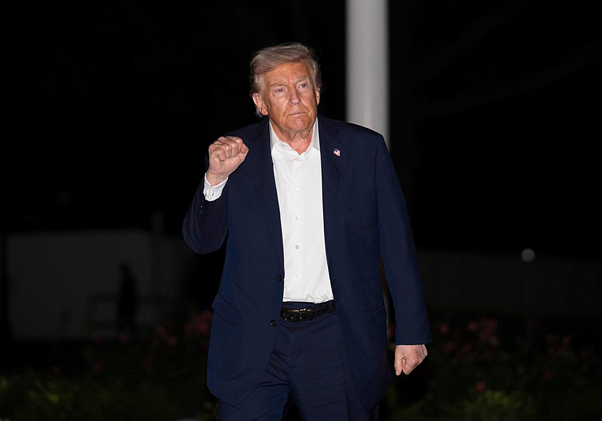 El presidente de Estados Unidos, Donald Trump