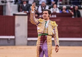 Morante de La Puebla, el día de su despedida en la plaza de Las Ventas.