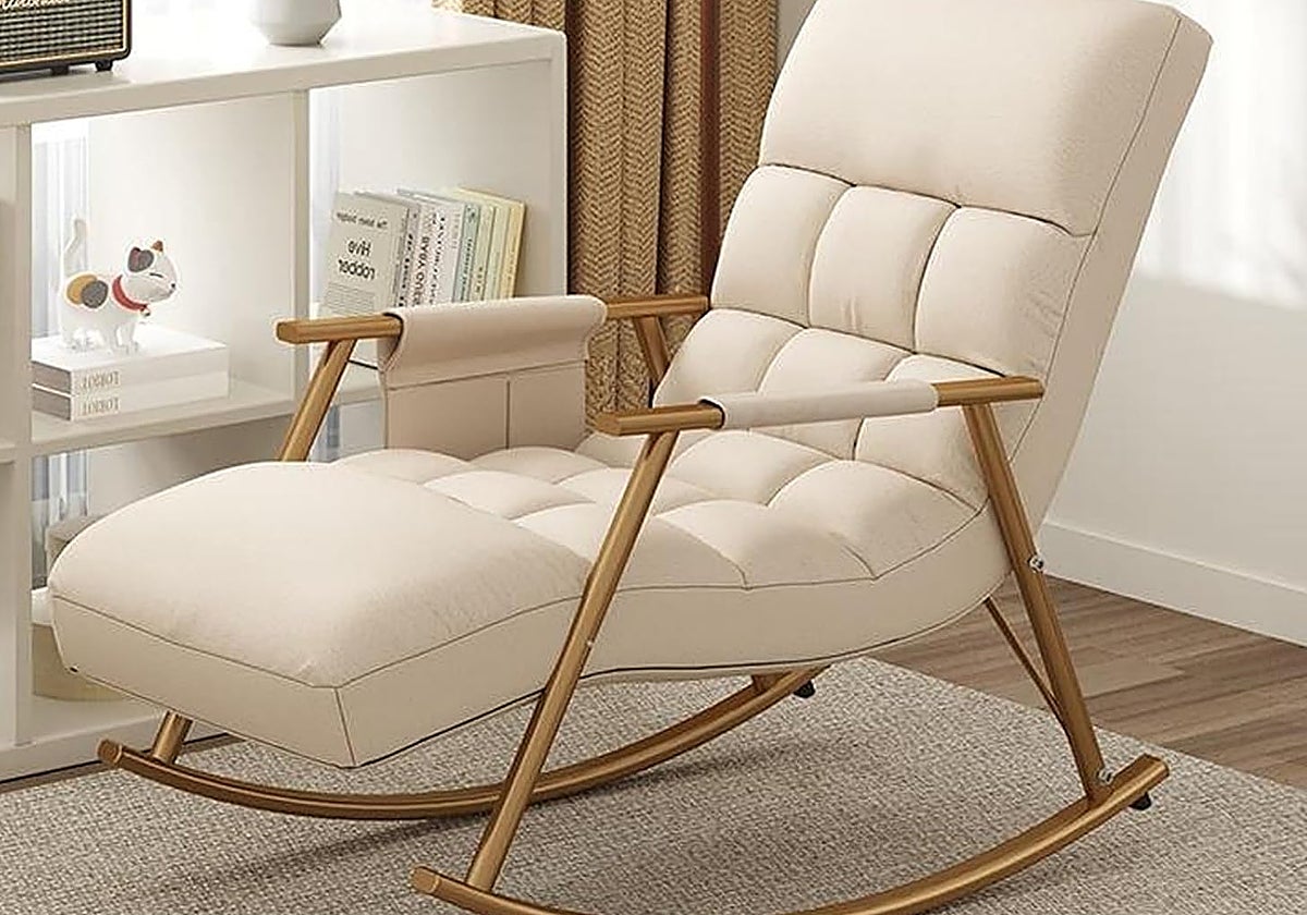 Diseño, ergonomía y funcionalidad: esta mecedora es perfecta y se adapta a cualquier espacio