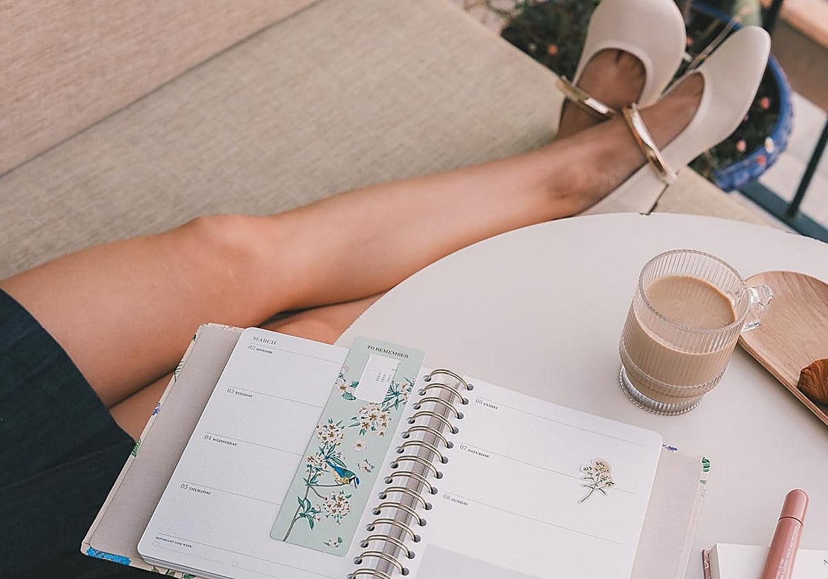 Estas agendas escolares de semana vista son perfectas para organizar tu curso