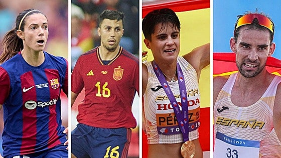 Aitana Bonmatí y Rodri Hernández, y María Pérez y Álvaro Martín, Premios Nacionales del Deporte