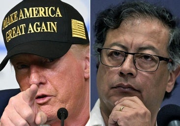 Trump arremete contra Petro por ser «un líder del narcotráfico» como Maduro y hunde un buque de la guerrilla colombiana
