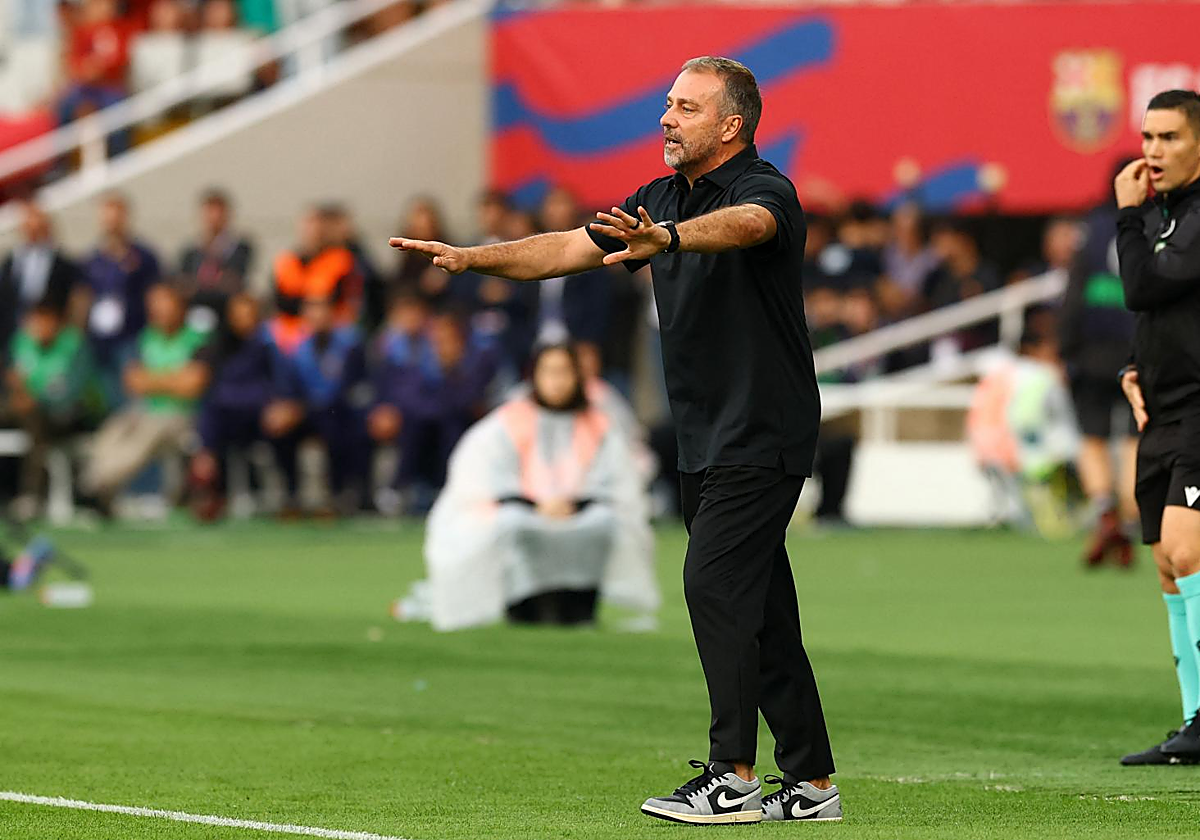 Los nervios de Flick evidencian el descontrol de este Barça