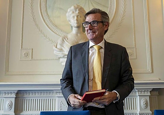 El presidente de la CNMV, Carlos San Basilio.